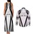 Custom Bula Fiji Football Couples Matching Tank Maxi Dress and Long Sleeve Button Shirt Go Champions - Polynesian Pride