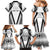 Custom Bula Fiji Football Family Matching Mermaid Dress and Hawaiian Shirt Go Champions - Polynesian Pride
