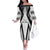 Custom Bula Fiji Football Family Matching Off The Shoulder Long Sleeve Dress and Hawaiian Shirt Go Champions - Polynesian Pride