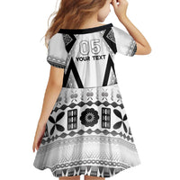 Custom Bula Fiji Football Family Matching Off Shoulder Maxi Dress and Hawaiian Shirt Go Champions - Polynesian Pride