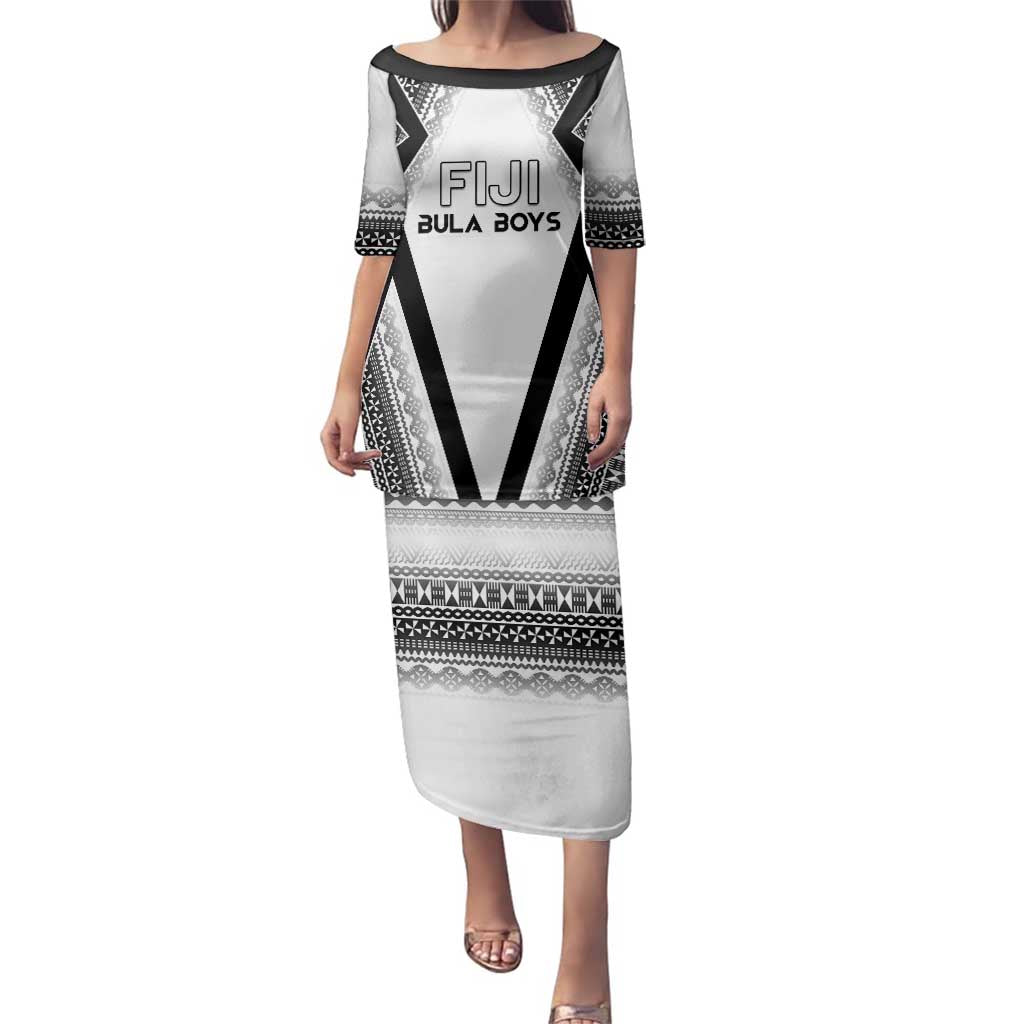 Custom Bula Fiji Football Family Matching Puletasi and Hawaiian Shirt Go Champions - Polynesian Pride