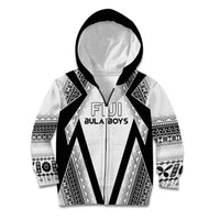 Custom Bula Fiji Football Kid Hoodie Go Champions - Polynesian Pride