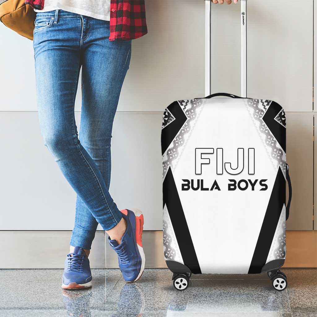 Bula Fiji Football Luggage Cover Go Champions - Polynesian Pride
