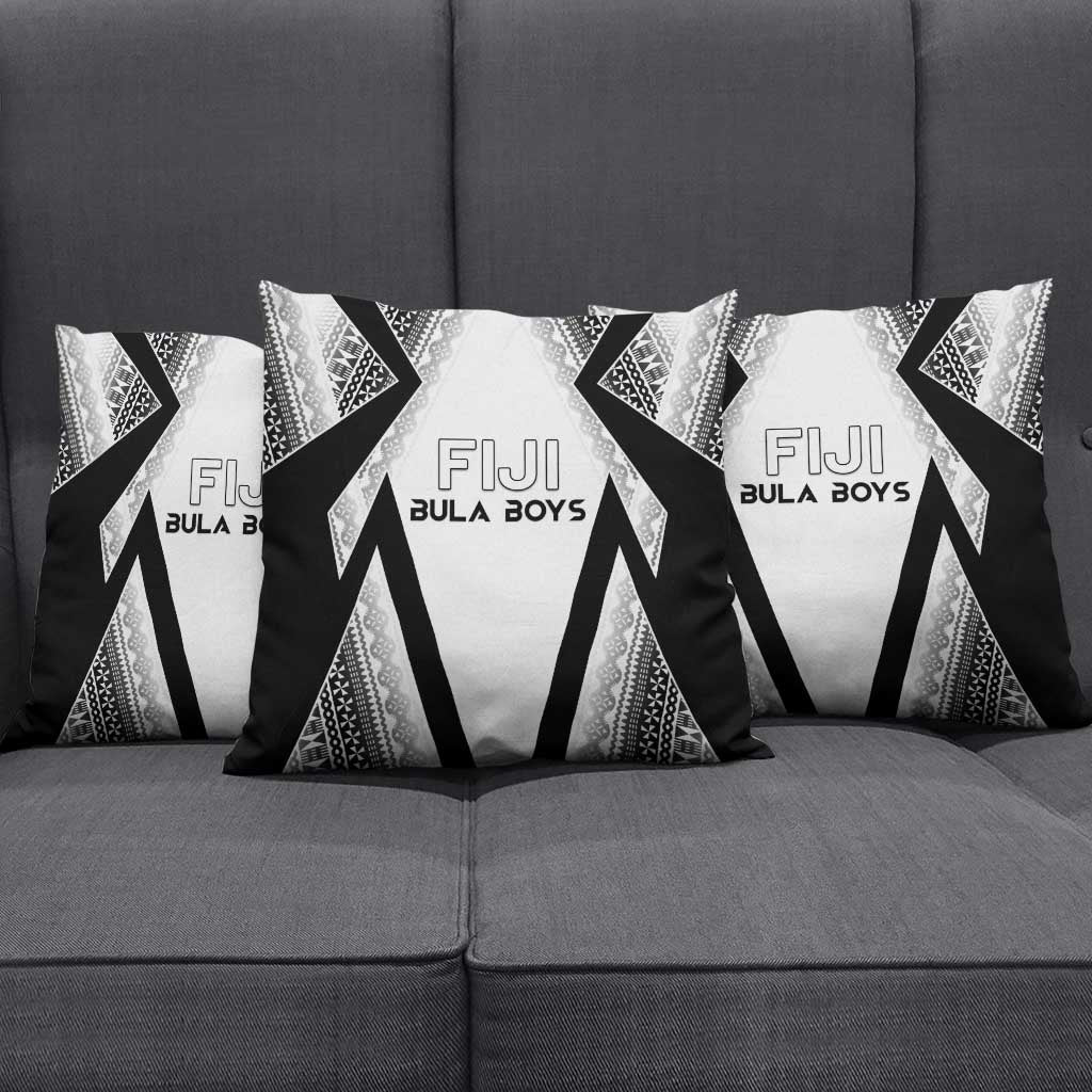 Bula Fiji Football Pillow Cover Go Champions - Polynesian Pride