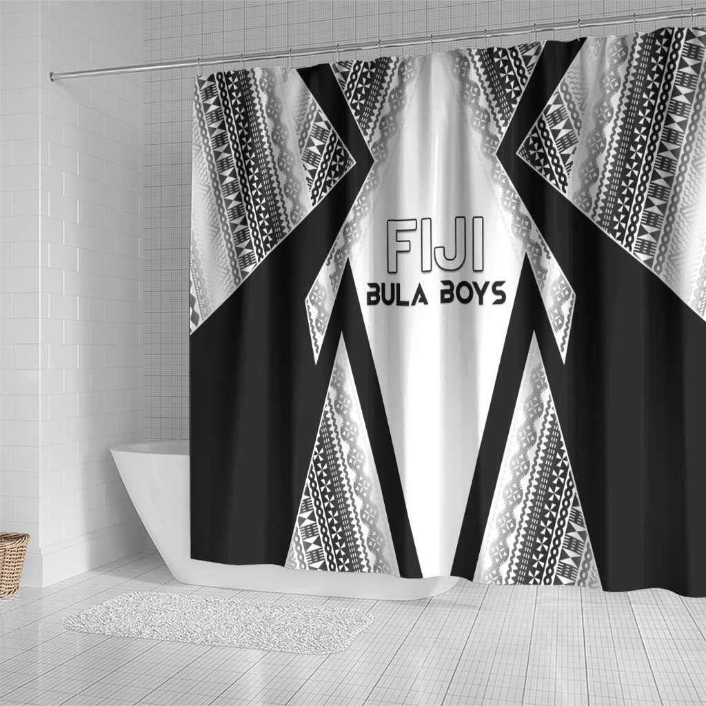 Bula Fiji Football Shower Curtain Go Champions - Polynesian Pride