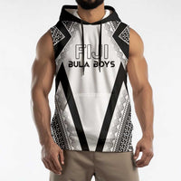 Custom Bula Fiji Football Sleeveless Hoodie Go Champions - Polynesian Pride