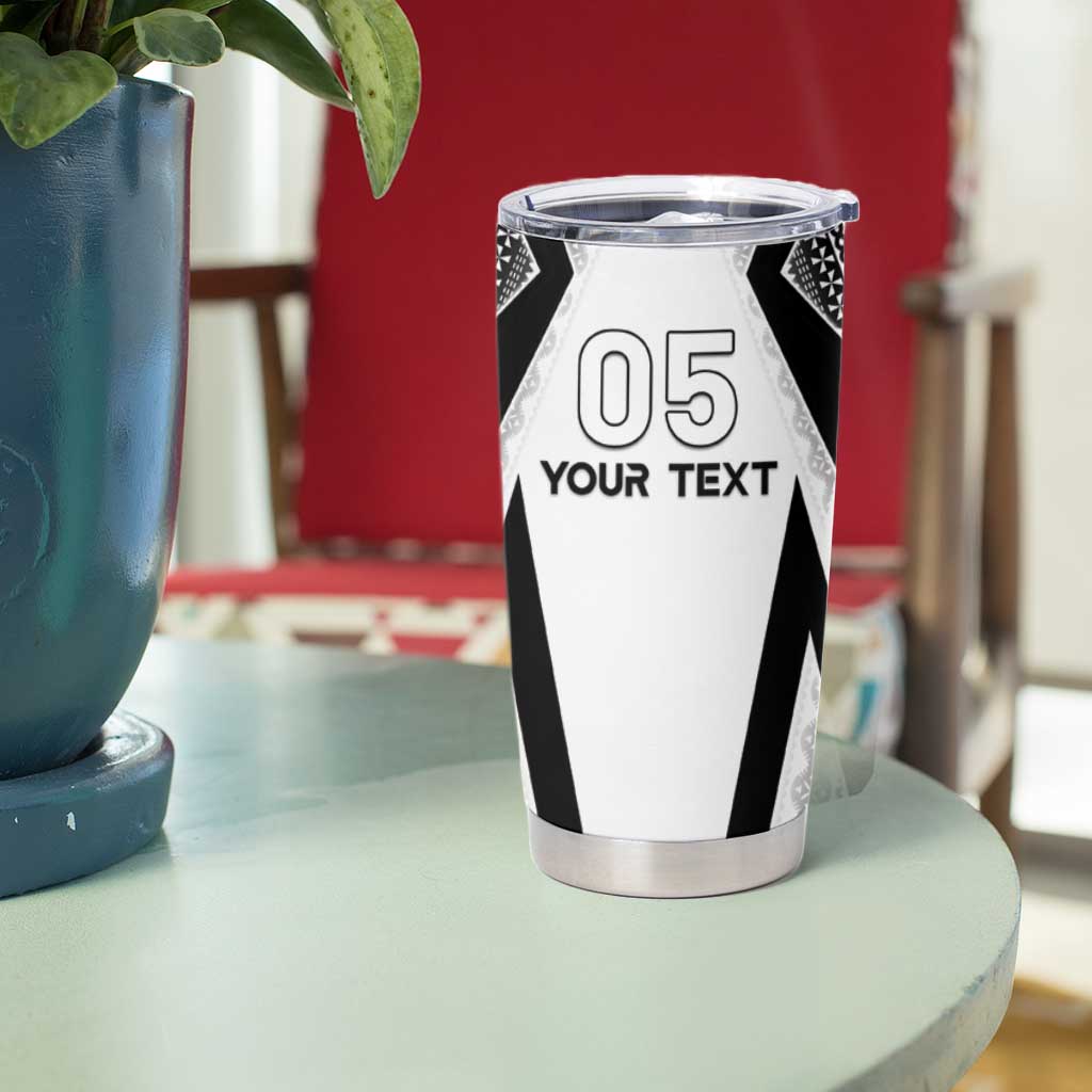 Custom Bula Fiji Football Tumbler Cup Go Champions - Polynesian Pride