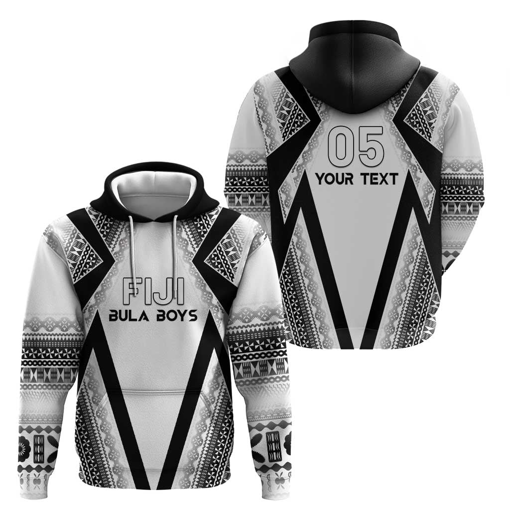 Custom Bula Fiji Football Zip Hoodie Go Champions - Polynesian Pride