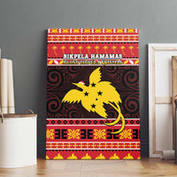 Papua New Guinea Christmas Canvas Wall Art Santa Raggiana