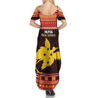 Papua New Guinea Christmas Summer Maxi Dress Santa Raggiana LT05 - Polynesian Pride