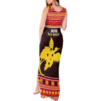 Papua New Guinea Christmas Tank Maxi Dress Santa Raggiana LT05 - Polynesian Pride
