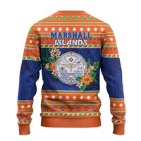 Marshall Islands Christmas Ugly Christmas Sweater Marshallese Seal Meddi Kirijmoj
