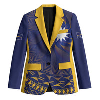 Nauru Angam Day Blazer Polynesian Tribal Pattern Unique Style - Polynesian Pride