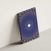 Nauru Angam Day Canvas Wall Art Polynesian Tribal Pattern Unique Style - Polynesian Pride