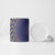 Nauru Angam Day Ceramic Mug Polynesian Tribal Pattern Unique Style - Polynesian Pride
