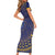 Nauru Angam Day Family Matching Short Sleeve Bodycon Dress and Hawaiian Shirt Polynesian Tribal Pattern Unique Style - Polynesian Pride