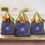 Nauru Angam Day Grocery Bag Polynesian Tribal Pattern Unique Style - Polynesian Pride