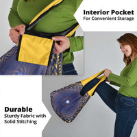 Nauru Angam Day Grocery Bag Polynesian Tribal Pattern Unique Style - Polynesian Pride