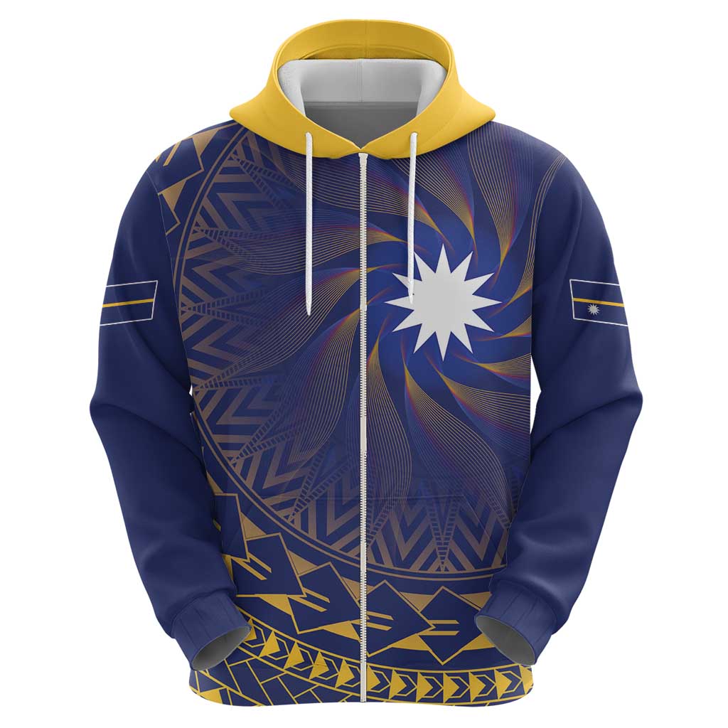 Nauru Angam Day Hoodie Polynesian Tribal Pattern Unique Style - Polynesian Pride