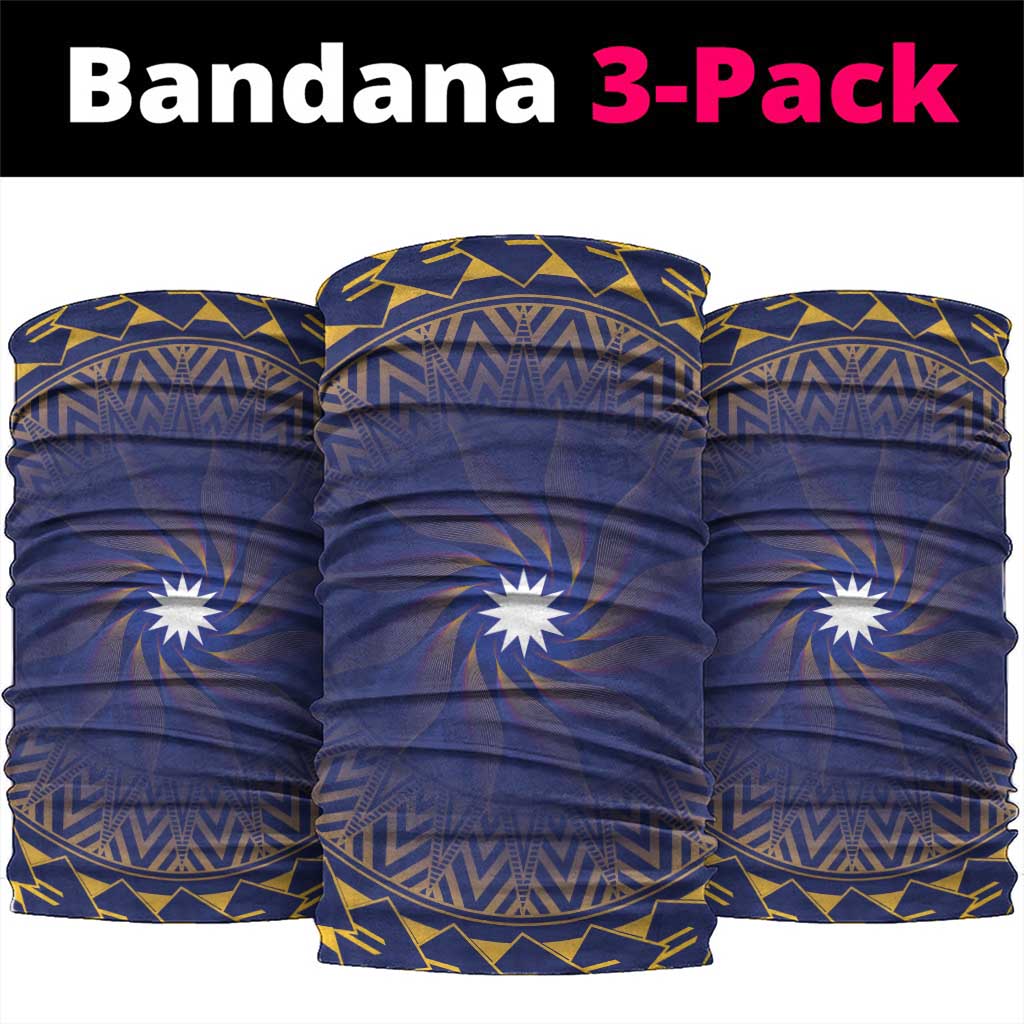 Nauru Angam Day Neck Gaiter Polynesian Tribal Pattern Unique Style - Polynesian Pride
