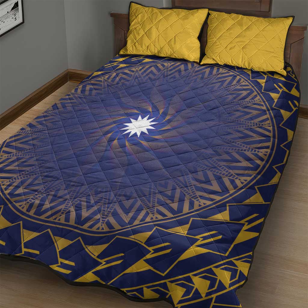Nauru Angam Day Quilt Bed Set Polynesian Tribal Pattern Unique Style - Polynesian Pride