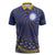 Nauru Angam Day Zipper Polo Shirt Polynesian Tribal Pattern Unique Style - Polynesian Pride