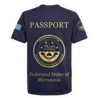 Personalised Federated States Of Micronesia Rugby Jersey FSM Passport - Polynesian Pride