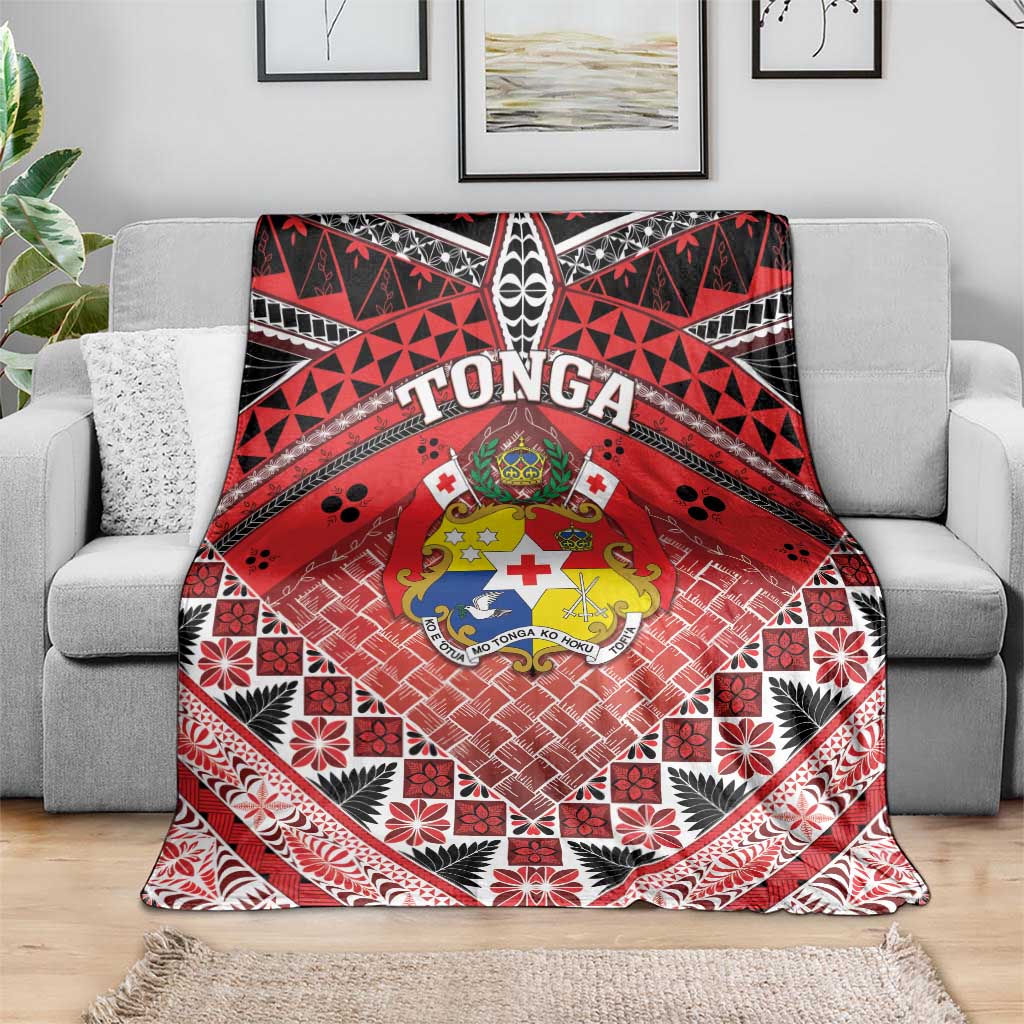 Tonga Constitution Day Blanket 150 Years Jubilee - Polynesian Pride