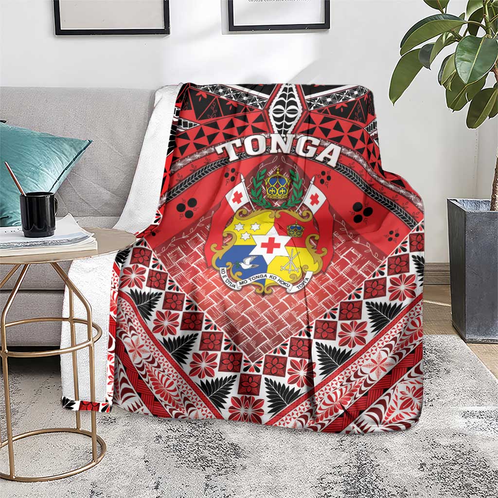 Tonga Constitution Day Blanket 150 Years Jubilee - Polynesian Pride