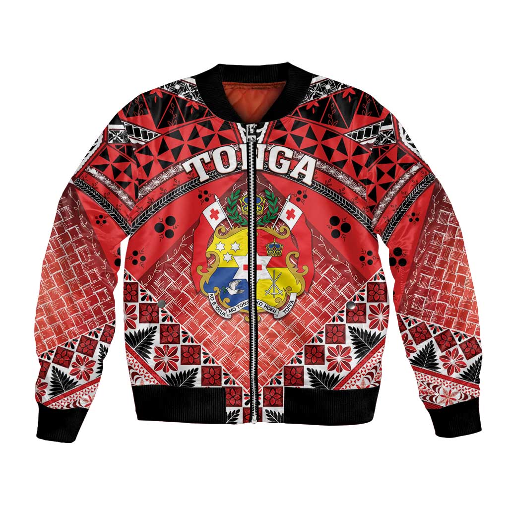 Personalised Tonga Constitution Day Bomber Jacket 150 Years Jubilee - Polynesian Pride
