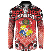 Personalised Tonga Constitution Day Button Sweatshirt 150 Years Jubilee - Polynesian Pride