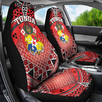 Tonga Constitution Day Car Seat Cover 150 Years Jubilee - Polynesian Pride