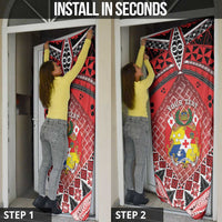 Personalised Tonga Constitution Day Door Cover 150 Years Jubilee - Polynesian Pride