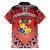 Personalised Tonga Constitution Day Family Matching Long Sleeve Bodycon Dress and Hawaiian Shirt 150 Years Jubilee - Polynesian Pride
