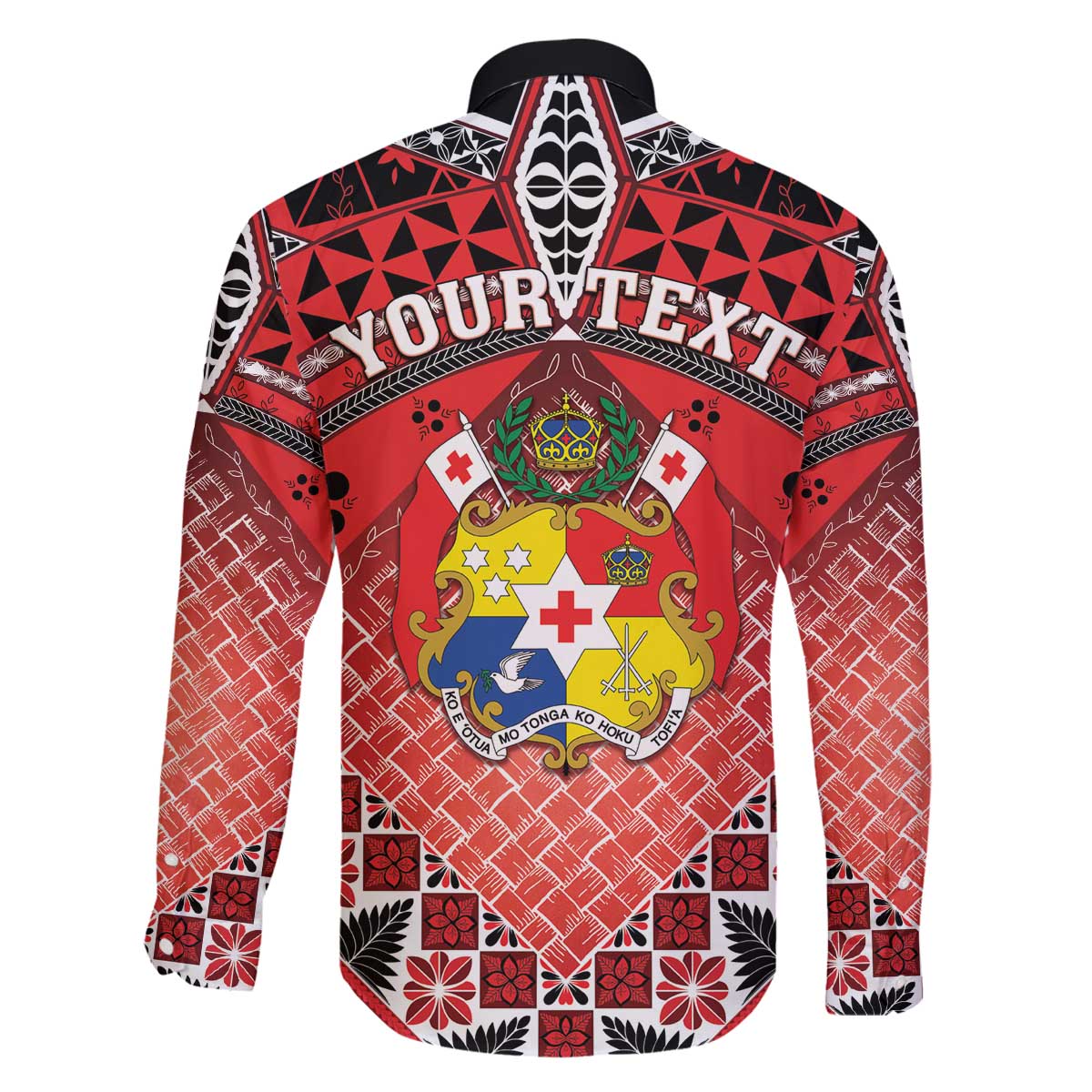 Personalised Tonga Constitution Day Family Matching Off The Shoulder Long Sleeve Dress and Hawaiian Shirt 150 Years Jubilee - Polynesian Pride