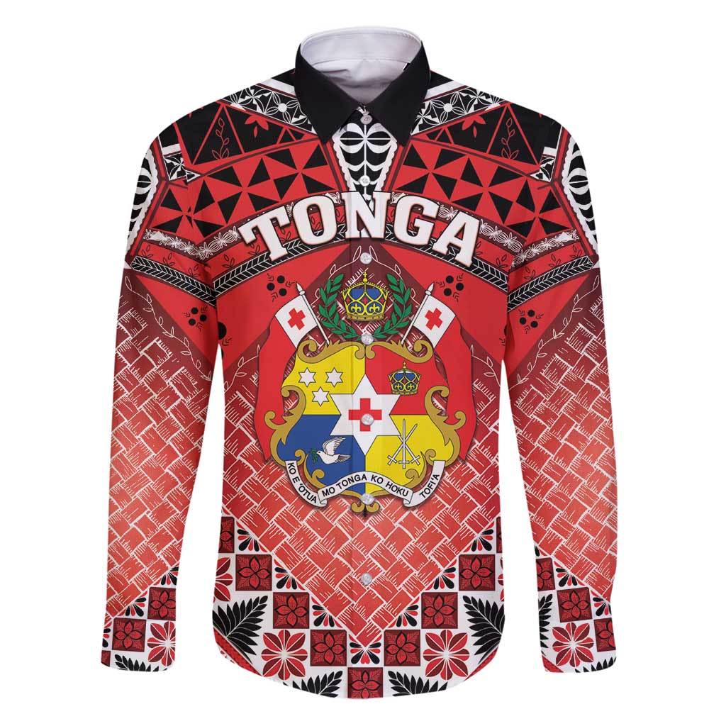 Personalised Tonga Constitution Day Family Matching Puletasi and Hawaiian Shirt 150 Years Jubilee - Polynesian Pride