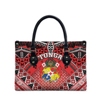 Tonga Constitution Day Leather Bag 150 Years Jubilee - Polynesian Pride