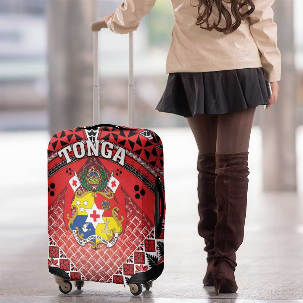 Tonga Constitution Day Luggage Cover 150 Years Jubilee - Polynesian Pride