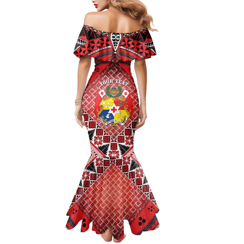 Personalised Tonga Constitution Day Mermaid Dress 150 Years Jubilee - Polynesian Pride