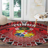 Tonga Constitution Day Round Carpet 150 Years Jubilee - Polynesian Pride