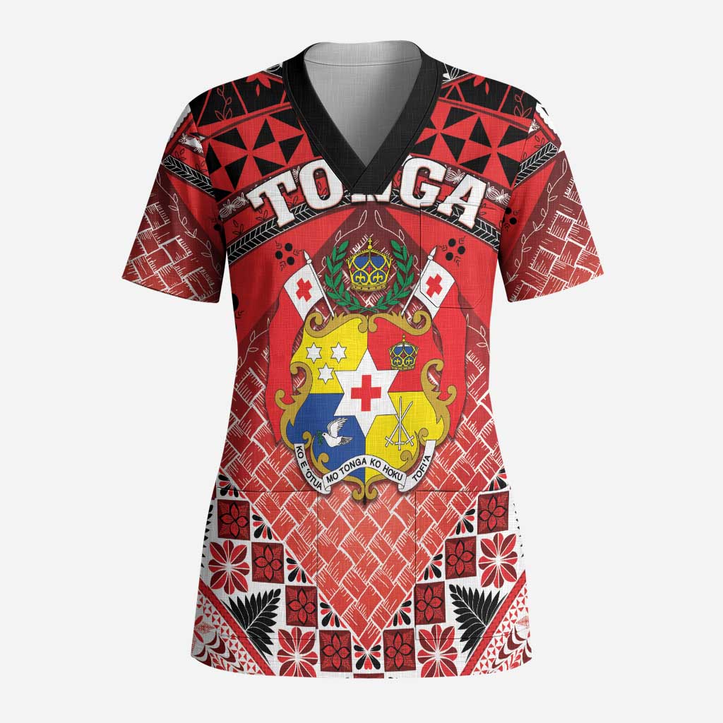 Personalised Tonga Constitution Day Scrub Top 150 Years Jubilee - Polynesian Pride