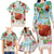 Hawaii Thanksgiving Family Matching Long Sleeve Bodycon Dress and Hawaiian Shirt Funny Turkey Dabbing Dance LT05 - Polynesian Pride