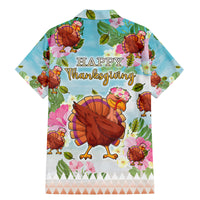 Hawaii Thanksgiving Family Matching Mermaid Dress and Hawaiian Shirt Funny Turkey Dabbing Dance LT05 - Polynesian Pride