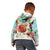 Hawaii Thanksgiving Kid Hoodie Funny Turkey Dabbing Dance LT05 - Polynesian Pride