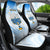 Polynesia Hanukkah Festival Car Seat Cover With Menorah Polynesian Style LT05 - Polynesian Pride