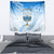 Polynesia Hanukkah Festival Tapestry With Menorah Polynesian Style LT05 - Polynesian Pride
