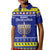 Personalised Polynesia Christmukkah Kid Polo Shirt Menorah With Polynesian Tribal Pattern LT05 Kid Blue - Polynesian Pride