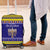 Polynesia Christmukkah Luggage Cover Menorah With Polynesian Tribal Pattern LT05 Blue - Polynesian Pride