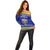 Personalised Polynesia Christmukkah Off Shoulder Sweater Menorah With Polynesian Tribal Pattern LT05 - Polynesian Pride