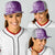 Polynesia Baseball Net Cap Purple Tribal Turtle Floral Pattern - Polynesian Pride